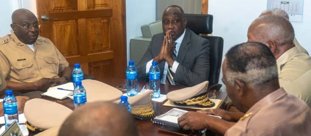 Mario Andrésol au Quartier général des FAD’H pour discuter des défis de l’institution