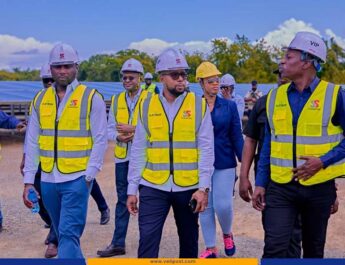 Le MEF inspecte les chantiers du Parc Industriel de Caracol