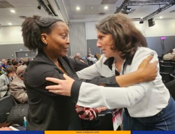 Marie Raphaëlle Pierre porte la voix des journalistes haïtiens au centenaire de la Fédération internationale des journalistes à Paris