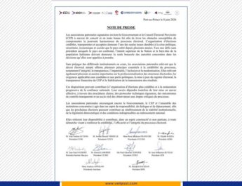 Les organisations patronales encouragent la responsabilité et le dialogue autour des élections