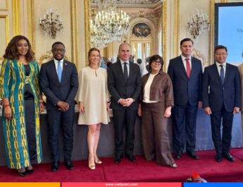 Francophonie : l&rsquo;Ambassadeur Louino Volcy réélu au Conseil d’administration du Groupe des Ambassadeurs Francophones de France